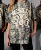 PRE-ORDER—Camo “Jesus Loves You” Tee