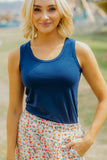 Scoop Tank- Victory Blue