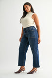 Mica- High Rise Patch Pocket Denim (13-18W)