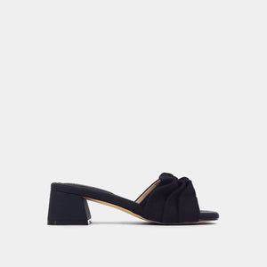 Shu Shop- Frances Block Heel Black