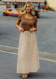 Column Skirt- Amber Tapestry