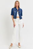 Short Sleeve Denim Jacket