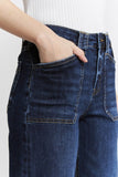 Mica- High Rise Patch Pocket Denim (13-18W)