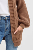 Chunky Cable Knit Cardigan (M, L)
