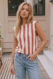 Independence Day Stripe Knit Top