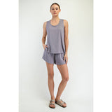 Viscose Modal Tank, latte (S-L)