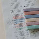 Muted Pastel Highlighters