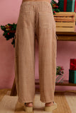 Barrel Pants With Cargo Pockets