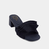 Shu Shop- Frances Block Heel Black