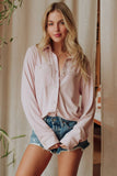 Lt. Pink Super Soft Button Up