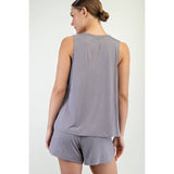 Viscose Modal Tank, latte (S-L)