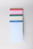 Mini Legal Pad Set, Serious Notes