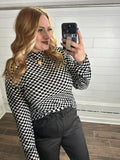 Checker Mesh Top