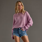 Lilac Lightweight Sweater(L,XL)