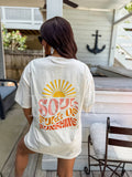 Soul Full of Sunshine Graphic Tee on Ivory