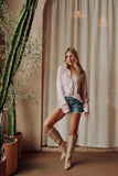 Lt. Pink Super Soft Button Up