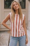 Independence Day Stripe Knit Top