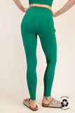 Butter Basic Leggins With Pockets, Black (S-L)