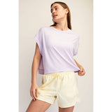 Open Back Athletic Top, Black (L)