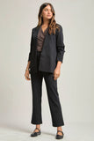 Magic 3/4 Sleeve Blazer, Black (M-3X)