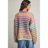 Rainbow Stripe Cardigan