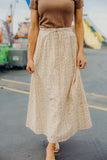 Column Skirt- Amber Tapestry