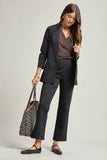 Magic 3/4 Sleeve Blazer, Black (M-3X)