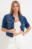 Short Sleeve Denim Jacket