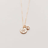 Poppy Necklace with Mustard Seed