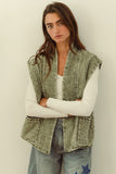 Mineral Wash Quilted Vest