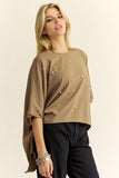 Pearl Batwing Sleeve Top