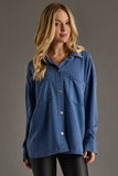 Dk. Blue Super Soft Button Up