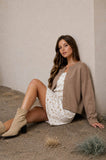 Raw Edge Exposed Seam Cardigan, Butter Yellow
