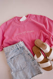 He Holds All Together Tee - Pink | Women's Christian Tee (M, L)