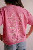 He Holds All Together Tee - Pink | Women's Christian Tee (M, L)