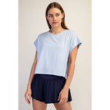 Open Back Athletic Top, Black (L)