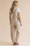 Barrel Bib Overalls Suspender Floral Jumpsuit