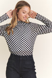 Checker Mesh Top