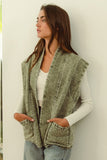 Mineral Wash Quilted Vest