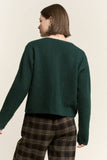 Soft Button Up Cardigan, Hunter Green (S/M, L/XL 1x,2x)