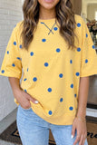 Polka Dot Oversize Blouse (S-XL)