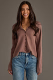 Mocha Button Up Cardigan