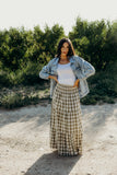 Maxi Skirt - Willow Check