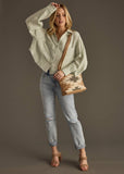 Sage Gauze Button Up