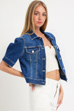 Short Sleeve Denim Jacket