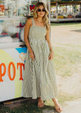 The Marquee- Sweat Pea Check