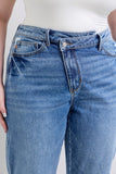 Judy Blue- High Waisted Criss Cross Dad Jean