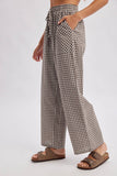 Patch Pocket Plaid Pants