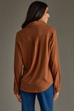 Brown Super Soft Button Up
