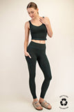 Butter Basic Leggins With Pockets, Black (S-L)